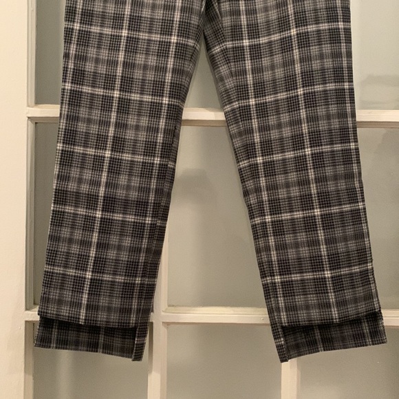 Mo&co designer plaid gray pant suit trousers - medium/large - Picture 4 of 11